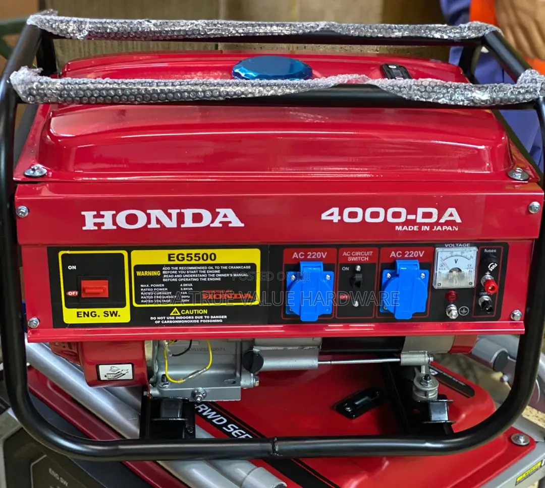 Honda Generator 4kva 100%