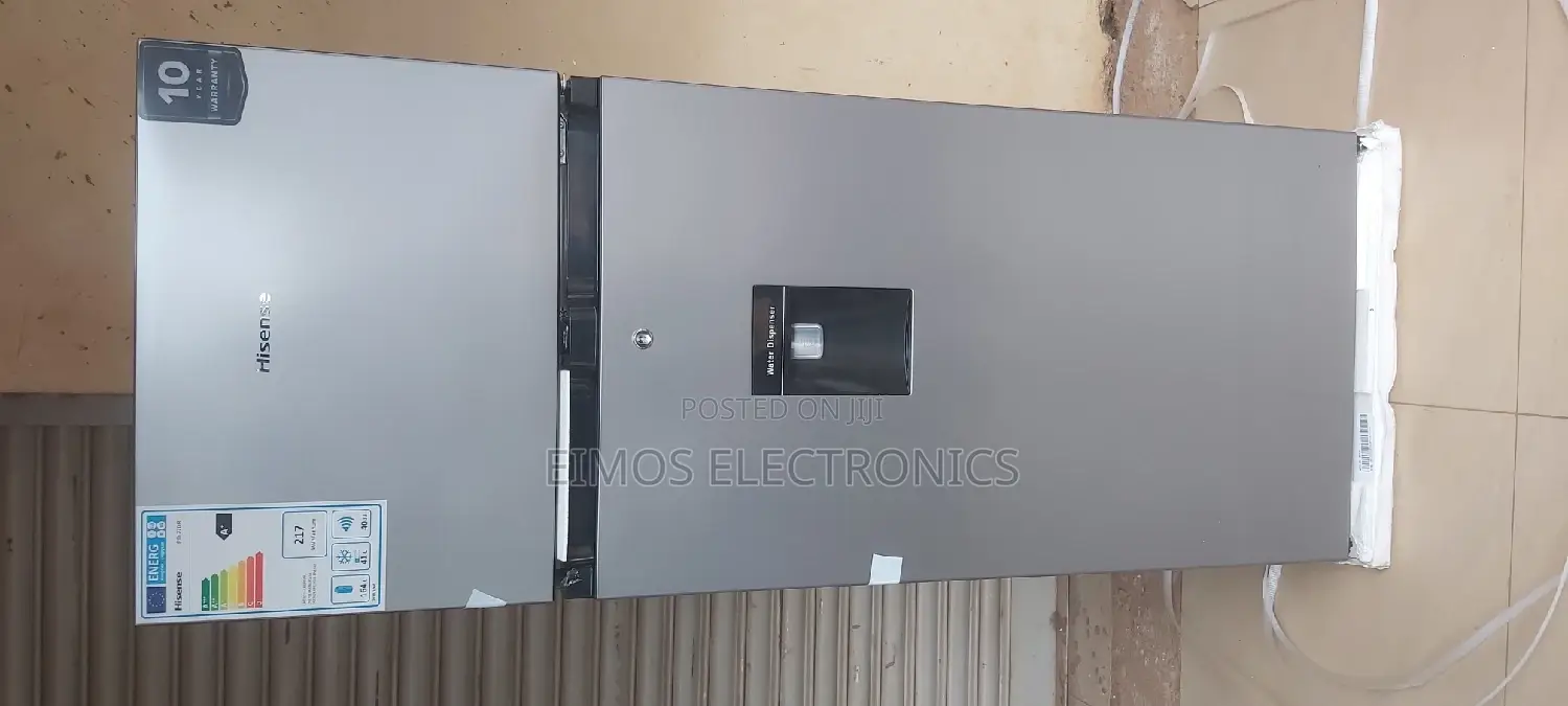 Hisense Fridge Double Door 270 Litres With Despenser