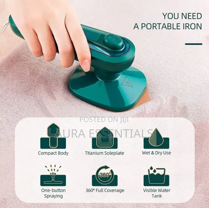 Dream Hub Portable Mini Micro Steam Iron Machine
