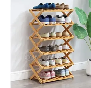 Wooden Brand Shoe Rack