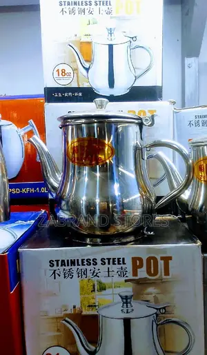 Stainless Steel Tea Pot (Big Size)