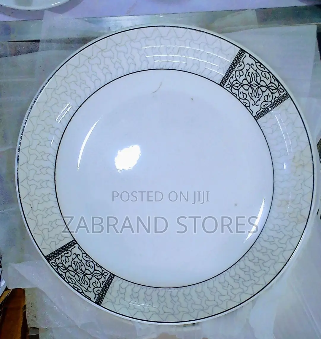 Heavy Ceramic Dinner Plates12 PCS