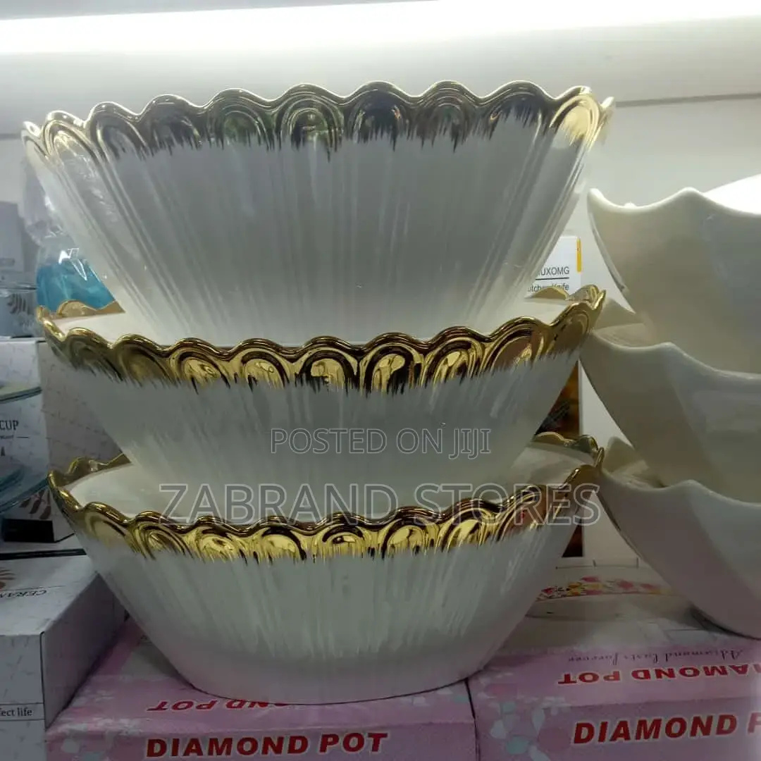 Ceramic Dinner Bowls 3 PCS
