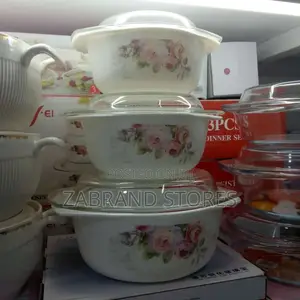 Ceramic and Glass Lid Dishes