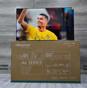 NEW MODEL Hisense 55inch UHD Smart TV With Apple Airplay