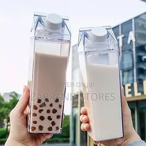 Arcylic Transparent Milk Bottle