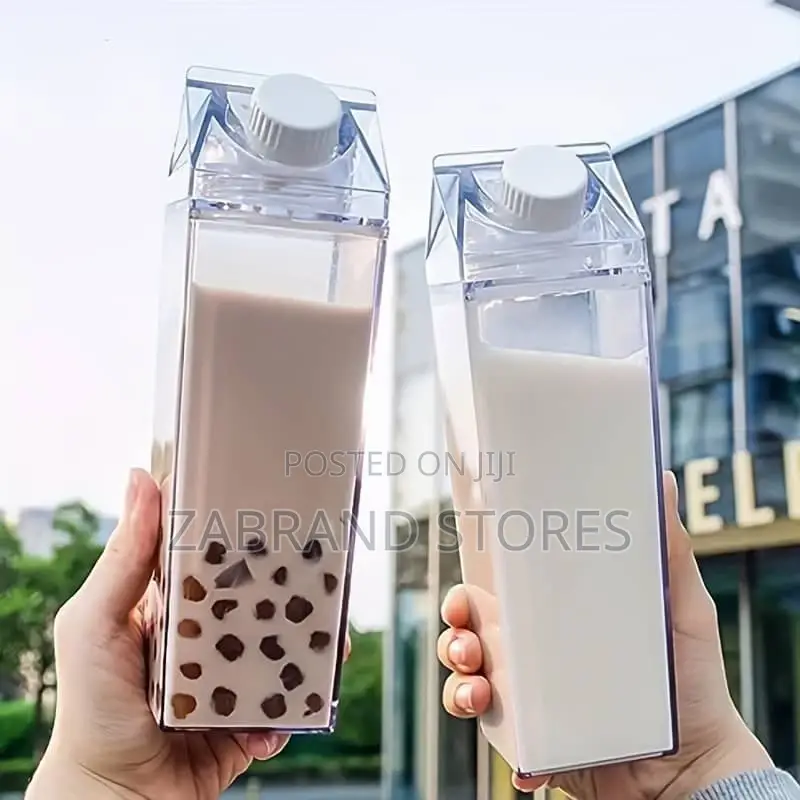 Arcylic Transparent Milk Bottle