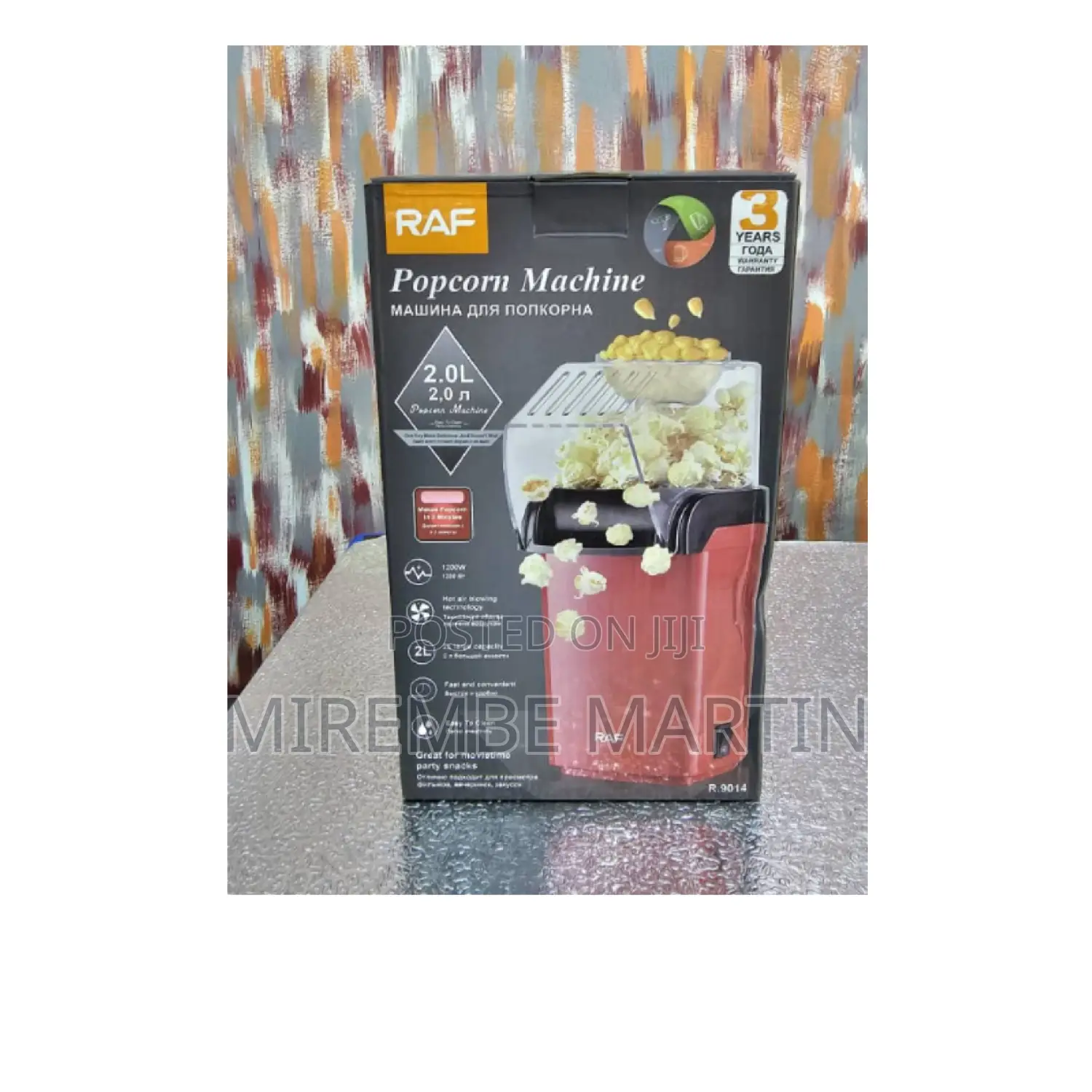 RAF Popcorn Maker Machine.