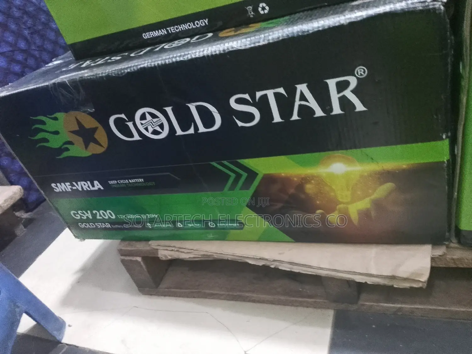 200ah Gold Star Batteries.