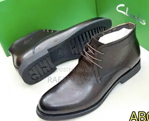 Original Clarks Gentle Authentic Premium Leather Ankle Boots