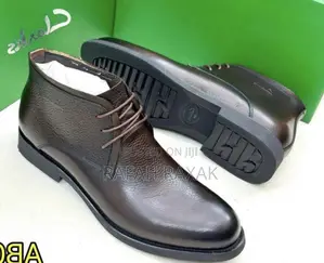 Original Clarks Gentle Authentic Premium Leather Ankle Boots