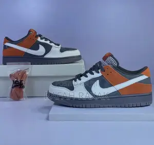 Original Nike Dunk Retro Low Red Panda Suede Sneaker