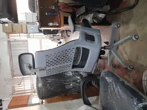 Gray Back Office Chair