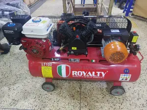 100 Litre Compressor Duo Electric and Engine Run