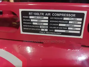 100 Litre Compressor Duo Electric and Engine Run