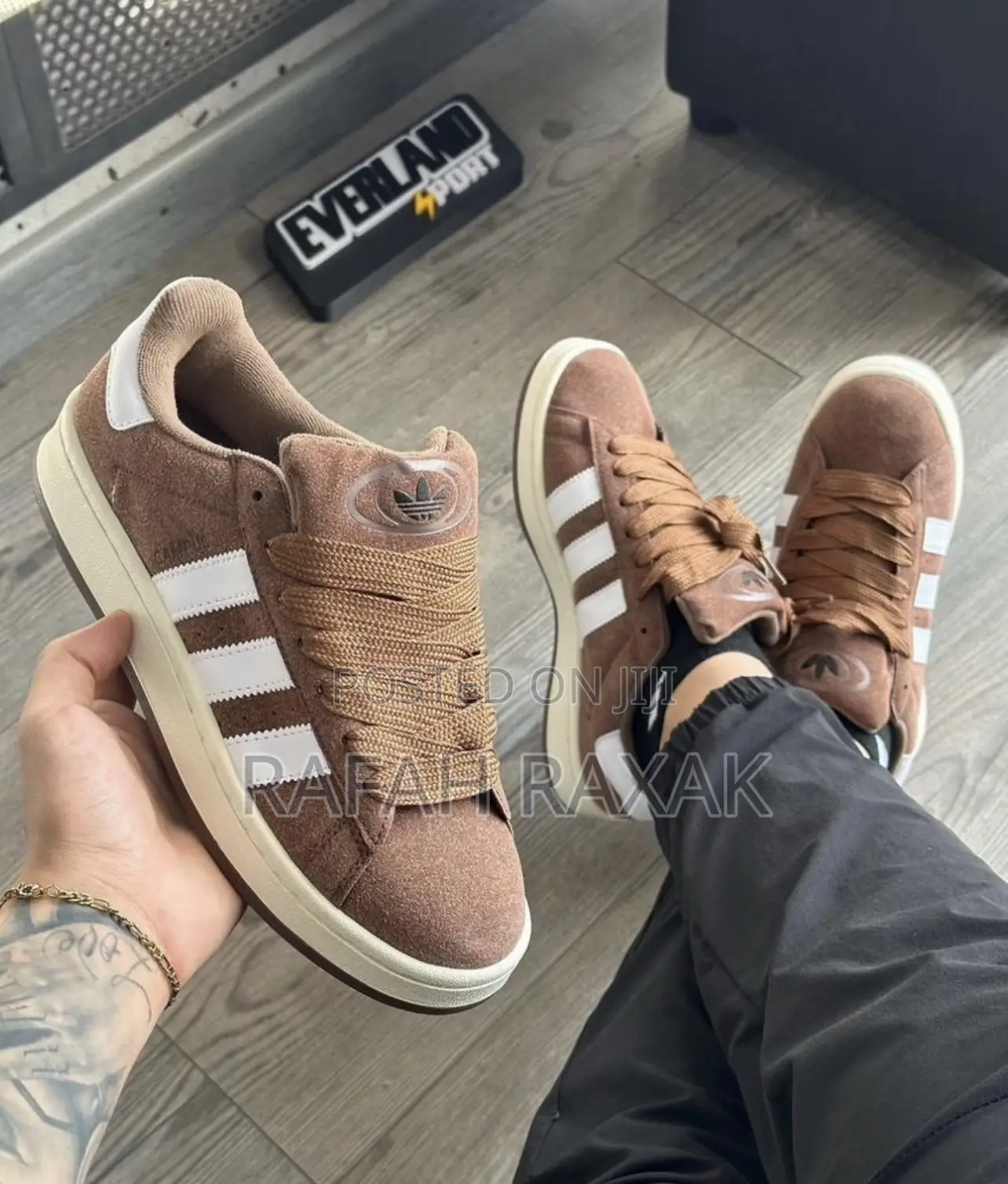 Original Brown Adidas Campus Oos Sneaker