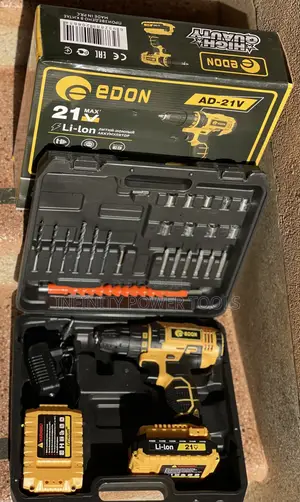 Edon Yellow Cordless Drill