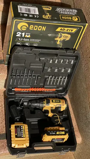 Edon Yellow Cordless Drill