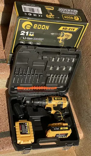 Cordless Brushless Edon Drill 21v Yellow