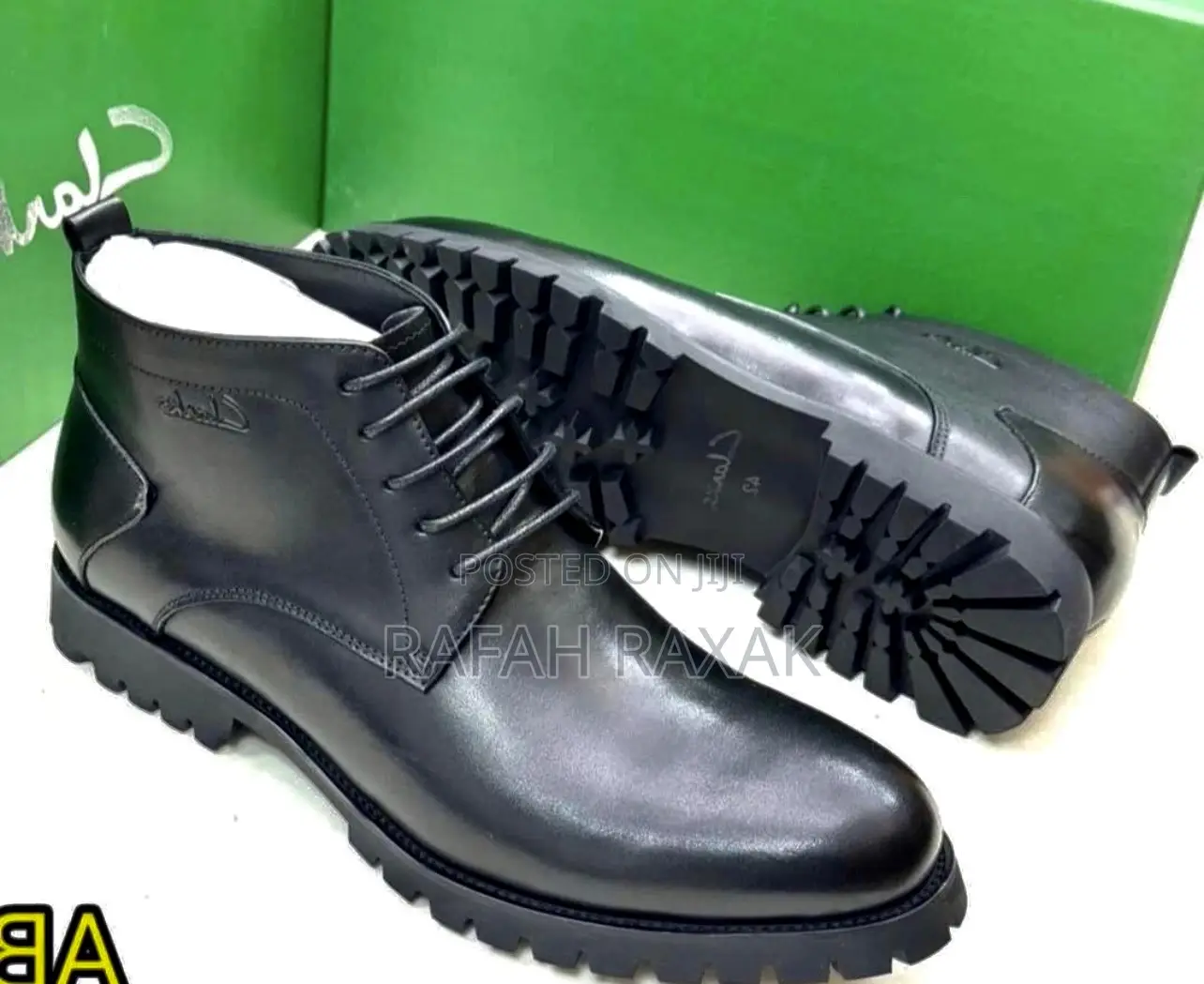 Original Men’S Premium Leather Clarks Ankle Boots