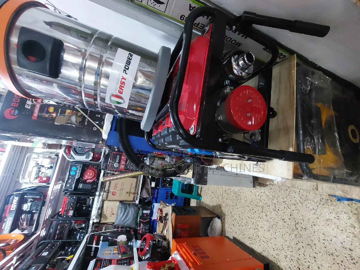 4 Kva Covax 5500 E2 Copper Petrol Generator Self Ignition