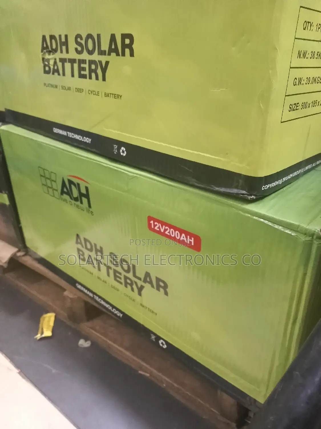 200ah MF Solar Batteries