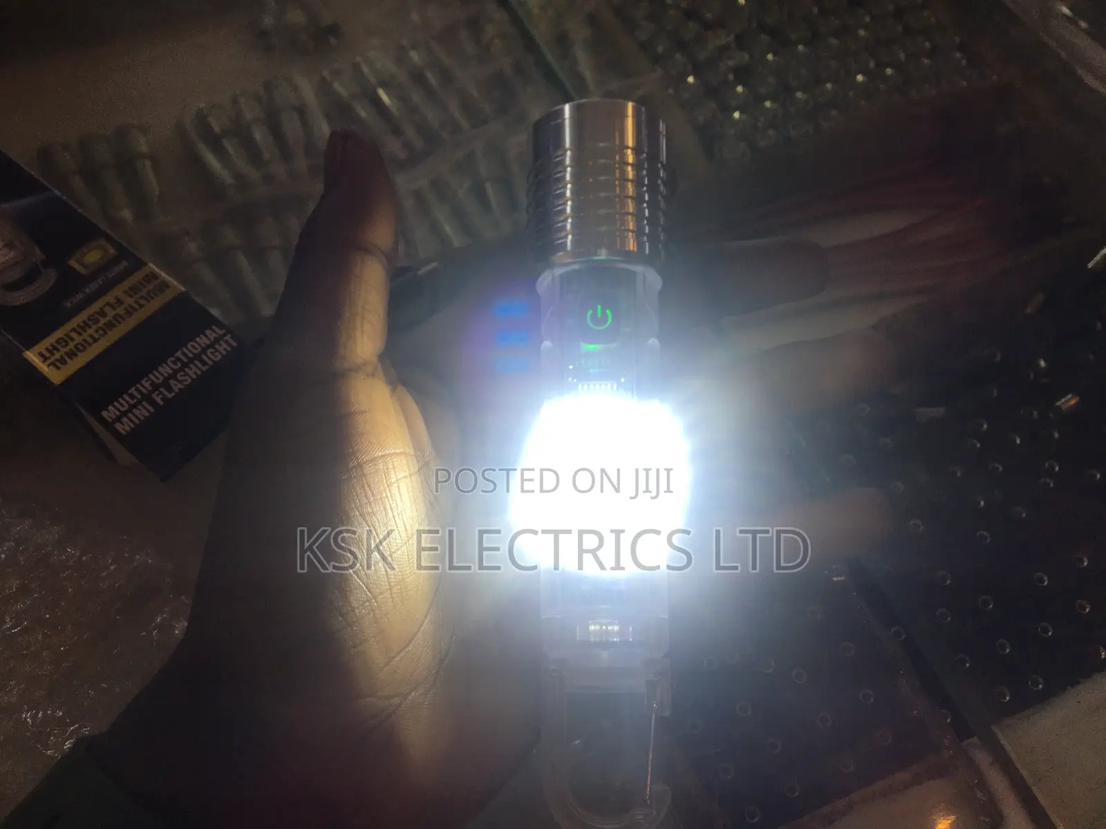 Mini Strong Flashlight Built-in Battery Rechargeable
