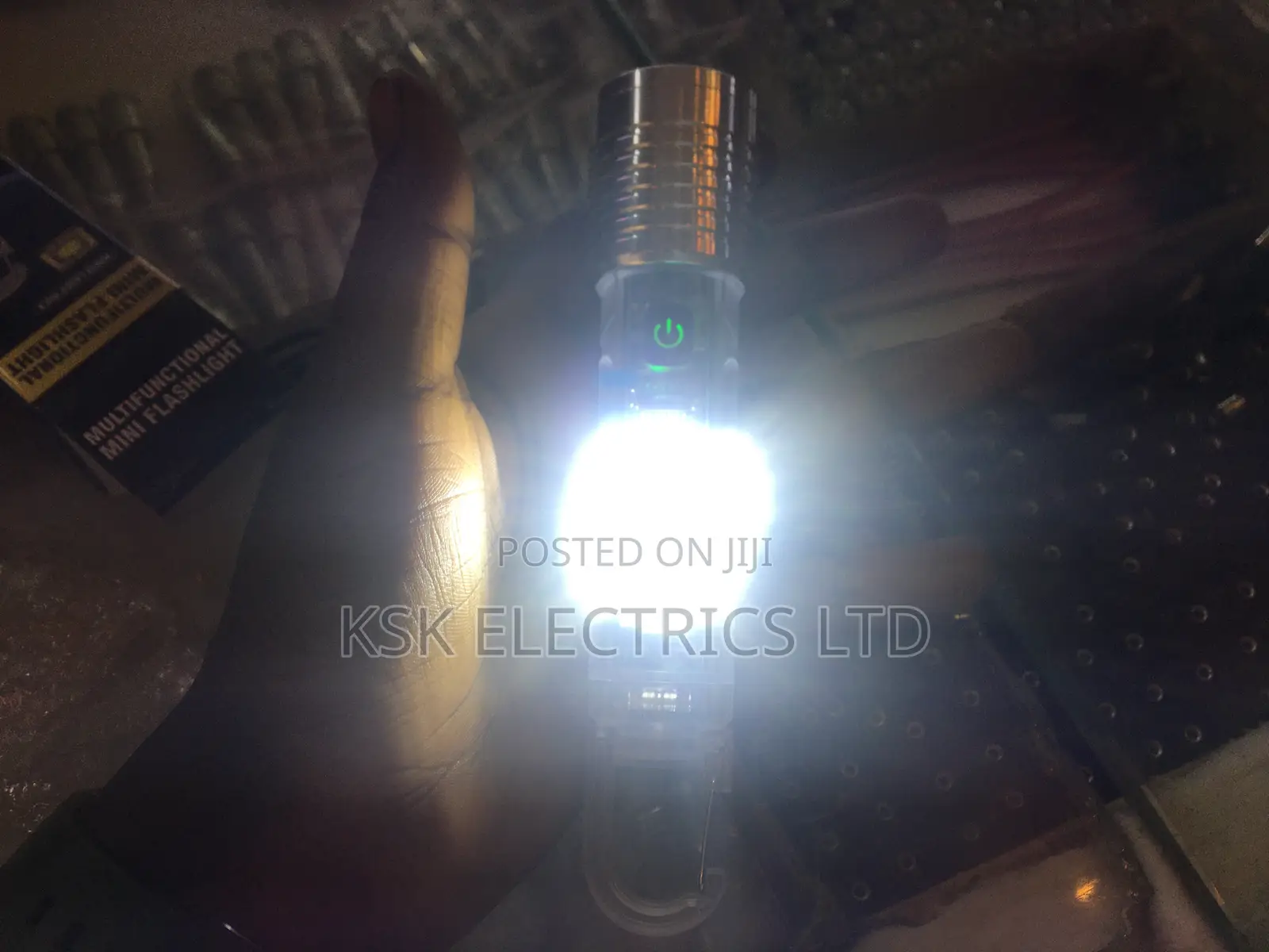 Mini Strong Flashlight Built-in Battery Rechargeable