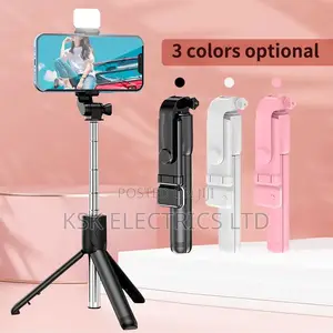 New Bluetooth Selfie Stick Mobile Phone Holder Retractable