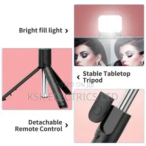 New Bluetooth Selfie Stick Mobile Phone Holder Retractable
