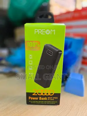 20000 Slim Portable Power Bank for Mobile Devices