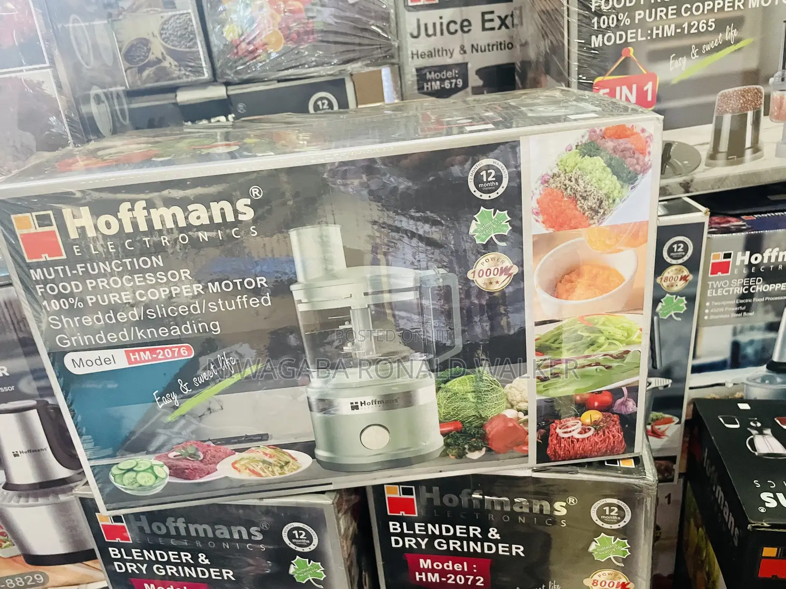 Hoffman Multifunctional Food Processor