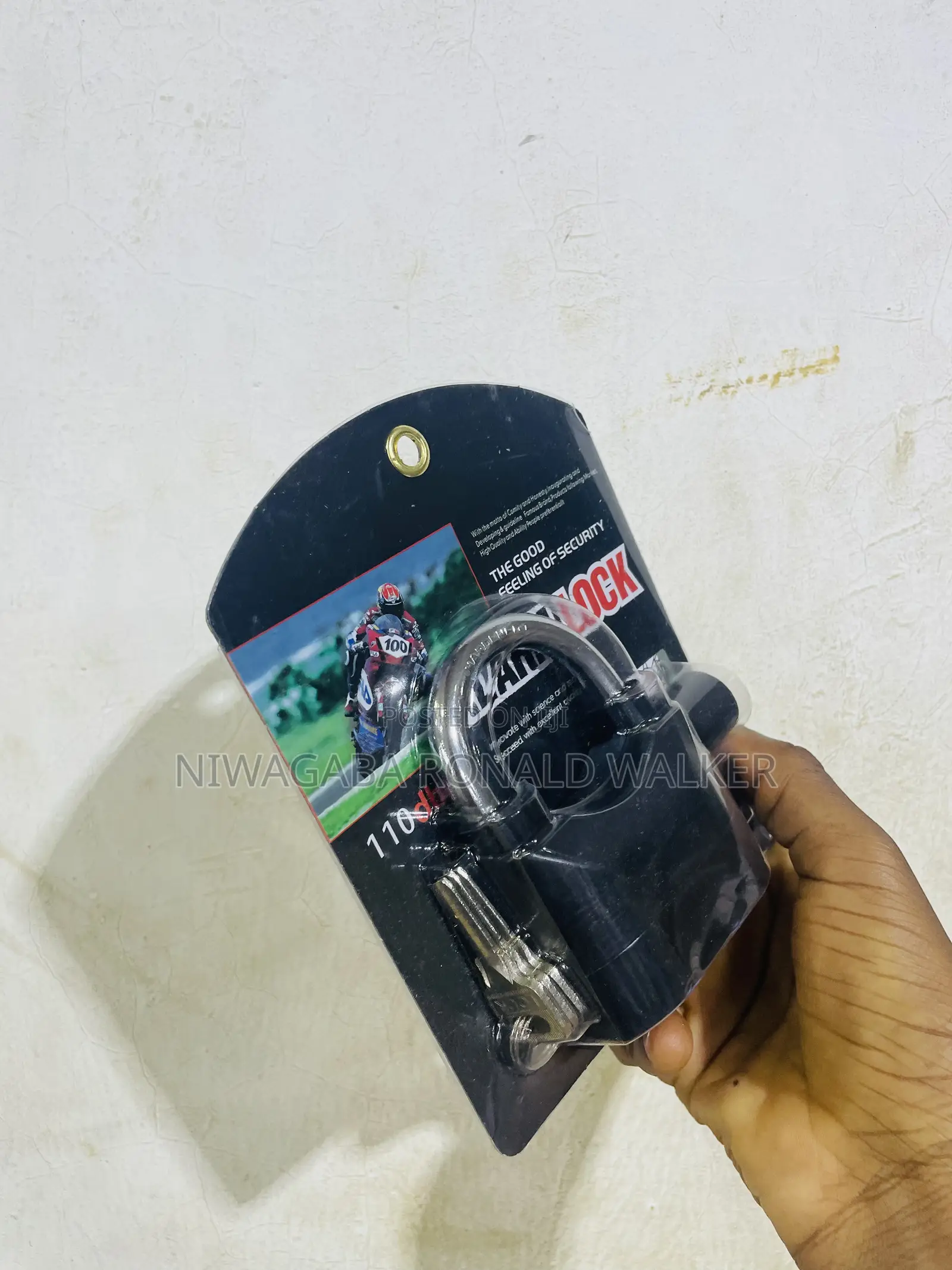 Alarm Security Padlock