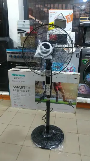 Electric Stand Fan With Infrared Remote Control Sayonapps