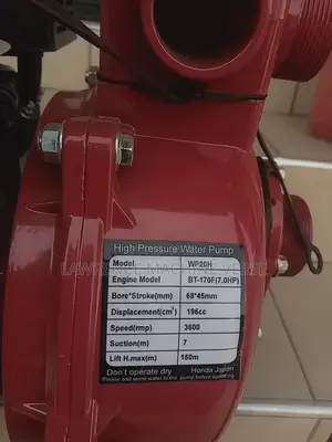 High Pressure Surface Water Pump