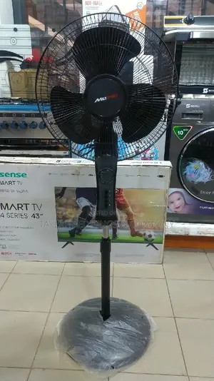 Mewe 16 Inch Stand Fan – Black