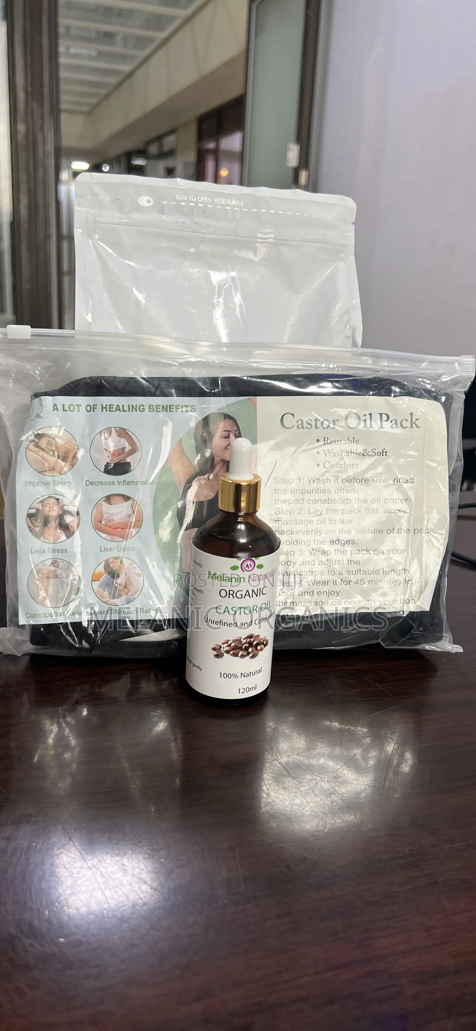 Cold Pressed Castor Oil Pack Combo
