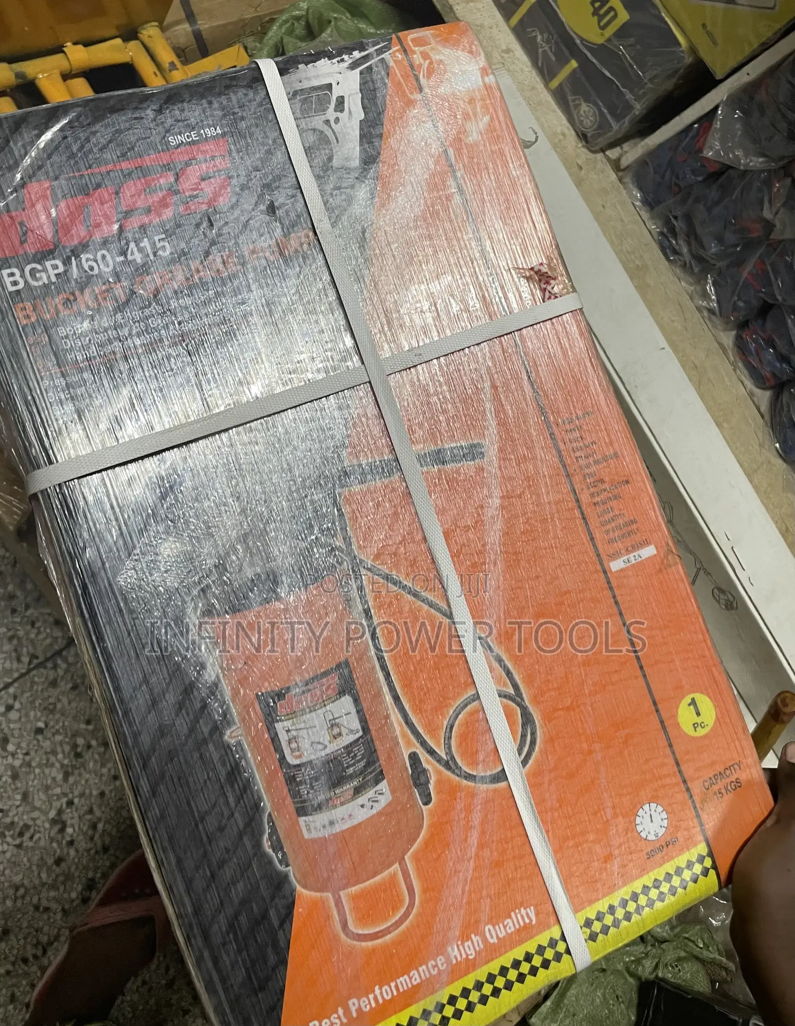 Grease Bucket Pump 15kgs