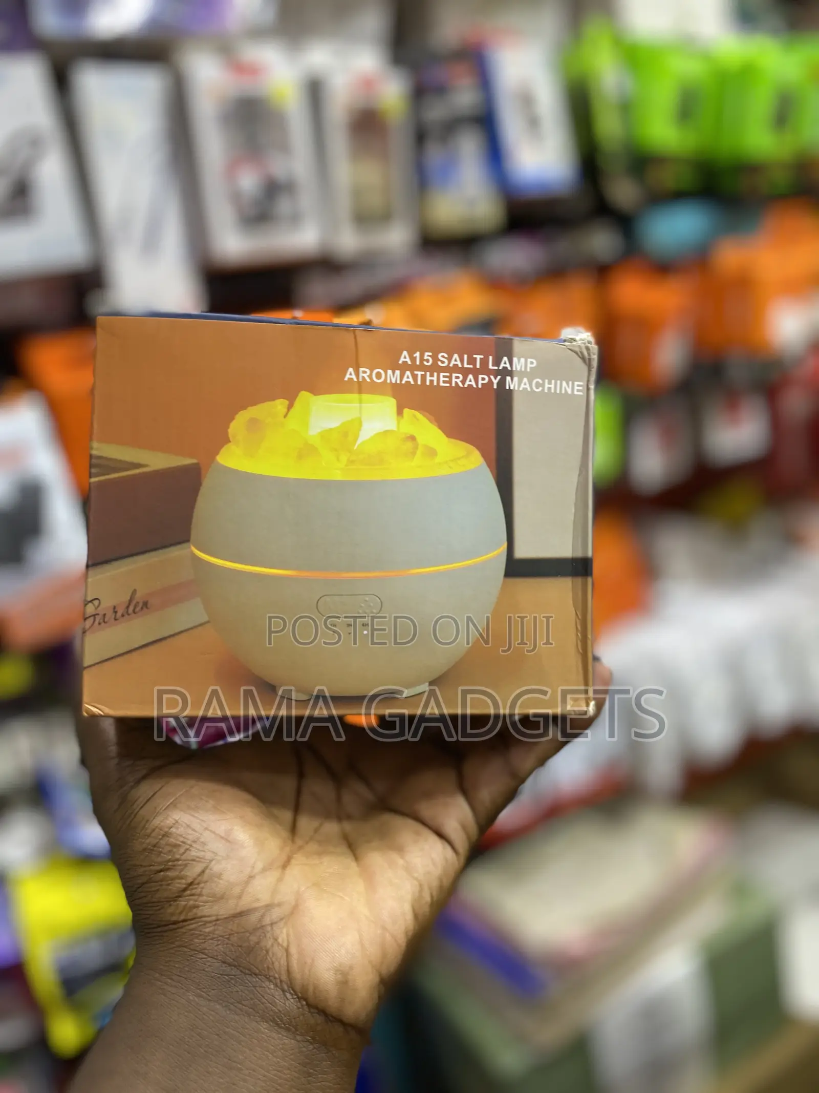 Salt Lamp Diffuser, 2-in-1 Salt Lamp