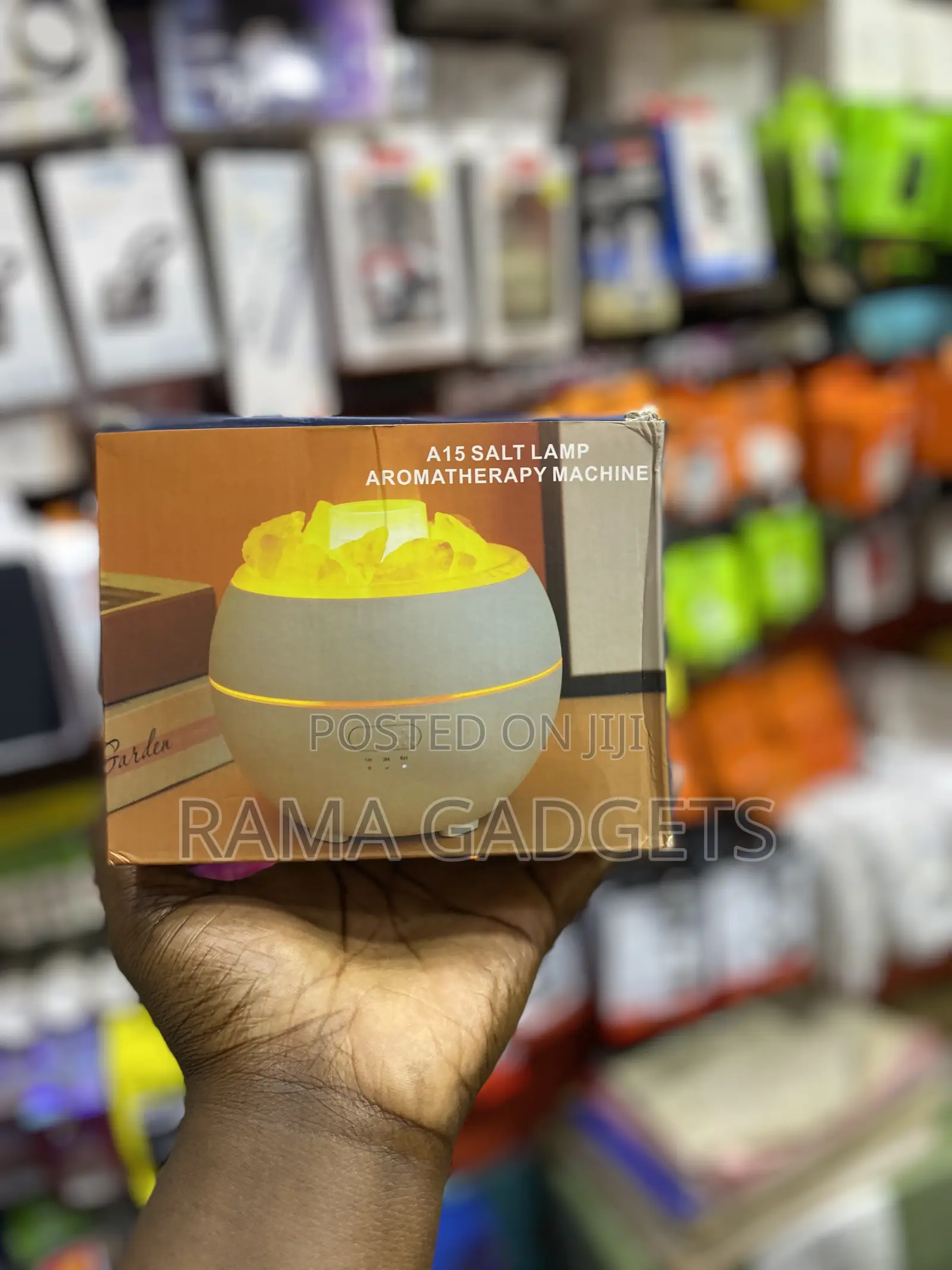 Salt Lamp Diffuser, 2-in-1 Salt Lamp