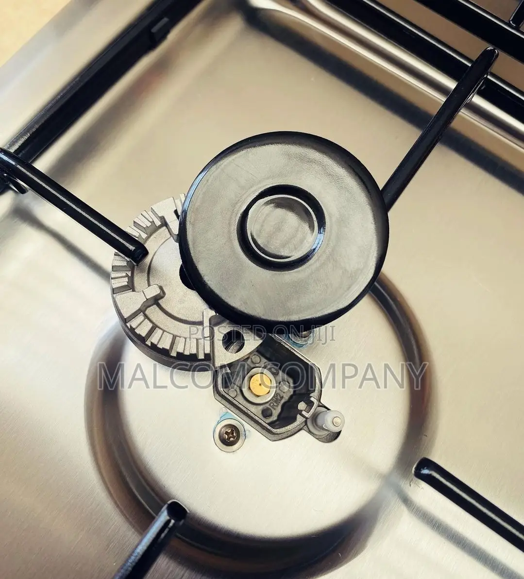 Blue Frame Gas Cooker With Electric Cooker and Oven