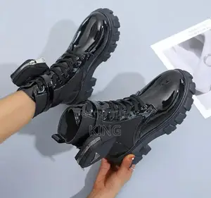 Prada Boots. White and Black