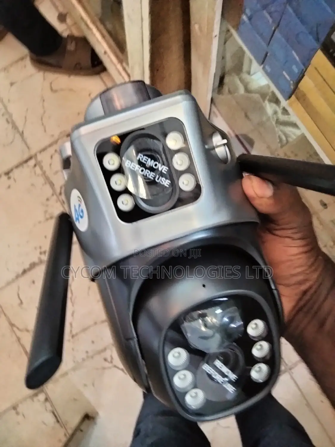 Solar PTZ Camera With Inbuilt Mifi
