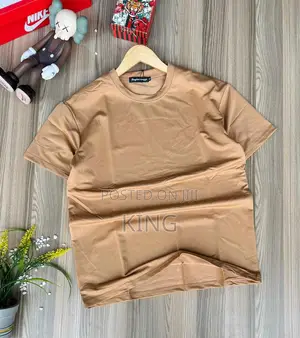 Beige Premium Cotton T-Shirt