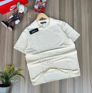 Beige Premium Cotton T-Shirt