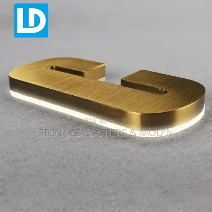 Backlit Led 3D LETTERS