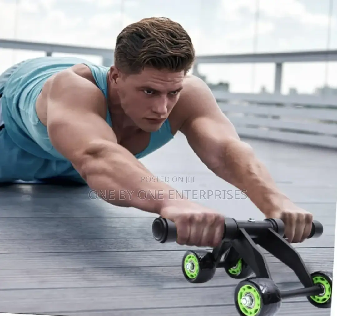 4 Wheel AB Roller Abdominal Exerciser