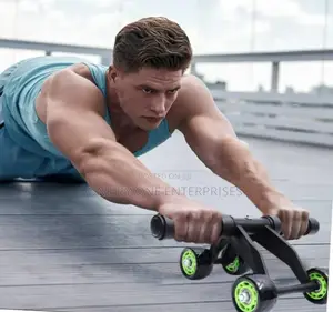 4 Wheel AB Roller Abdominal Exerciser