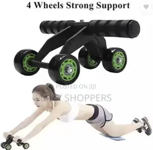 4 Wheel AB Roller Abdominal Exerciser Home Workout