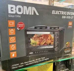 Bomb Electric Oven With Double Hot Plate